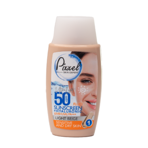 Pixxel Skin Expert SPF 50+ Tinted Sunscreen Fluid – Light Beige