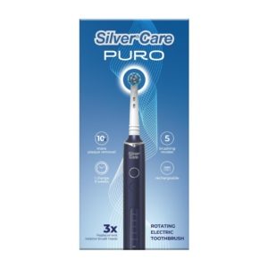 Silver Care Puro Rotating Electric Toothbrush