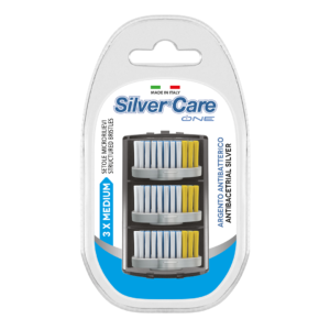 Silver Care Refills One Medium- 3Heads