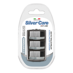 Silver Care Refills One Whitening-3Medium Heads