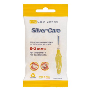 Silver Care – Interdental Brushes Fine (Size 2 – 0.9 mm)