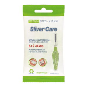 Silver Care – Interdental Brushes Medium (Size 3 – 1.2 mm)