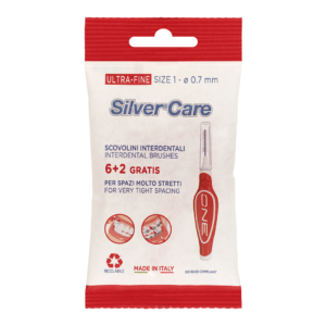 Silver Care – Interdental Brushes Ultra-Fine (Size 1 – 0.7 mm)